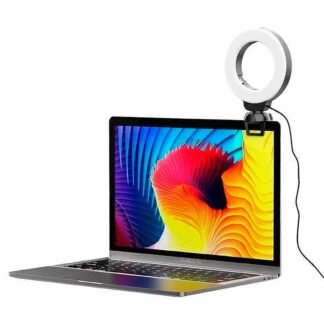 Aros de luz con clip para laptop